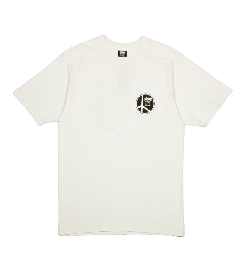 Peace Dot Pigment Dyed Tee (Natural)