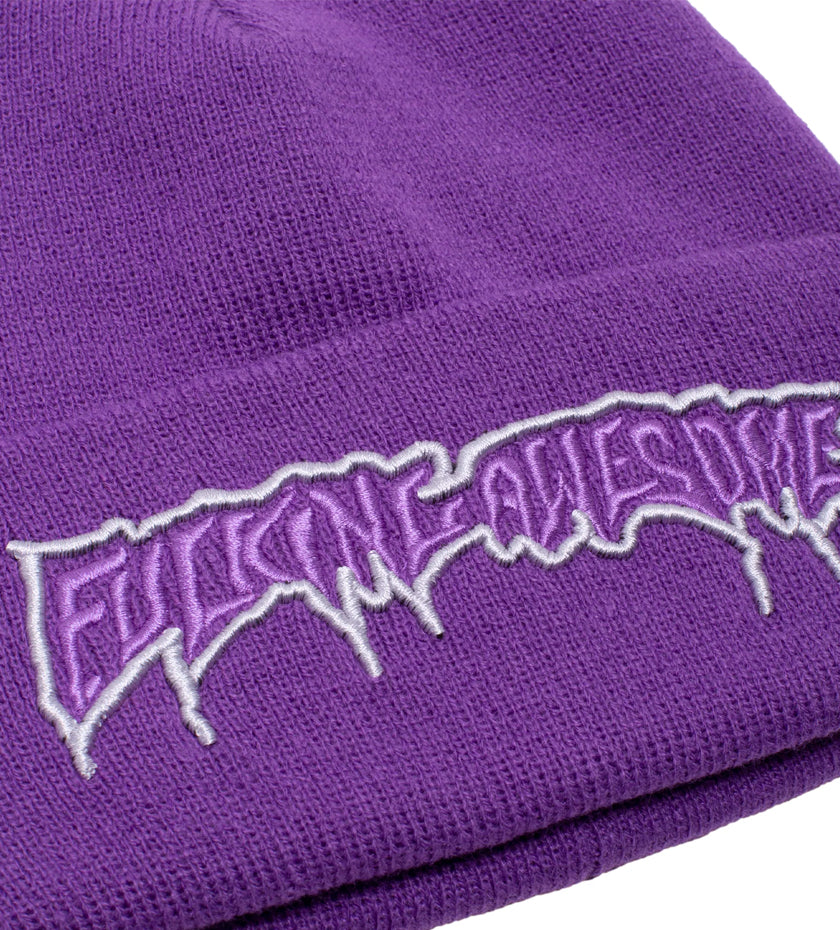 Running Logo Cuff Beanie (Purple) – Proper