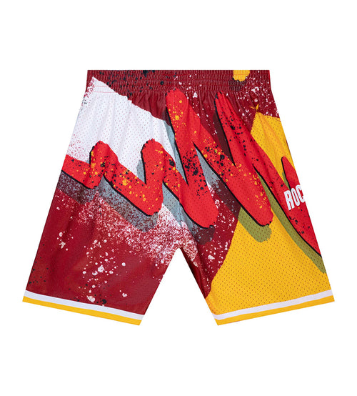 Mitchell & Ness Big Boys Houston Rockets Swingman Shorts - Navy/Red