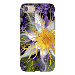 purple floral lotus flower iphone 7 case