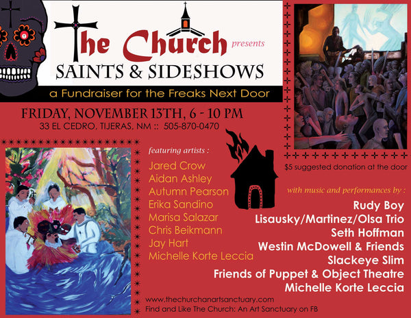 Saints and sideshows featuring the artwork of Christopher Beikmann