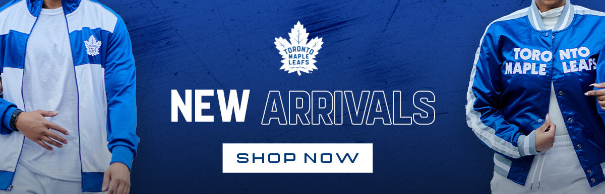 Men's Toronto Maple Leafs Starter Blue Impact Half-Zip Jacket