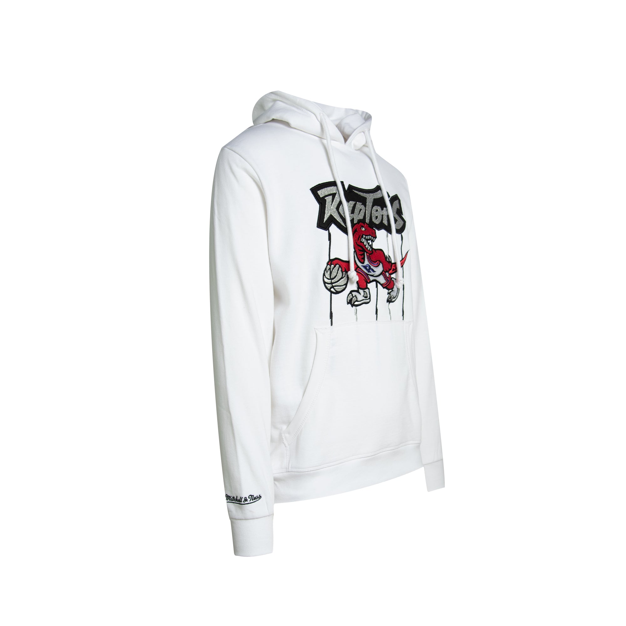 toronto raptors men's mitchell and ness dino hoodie