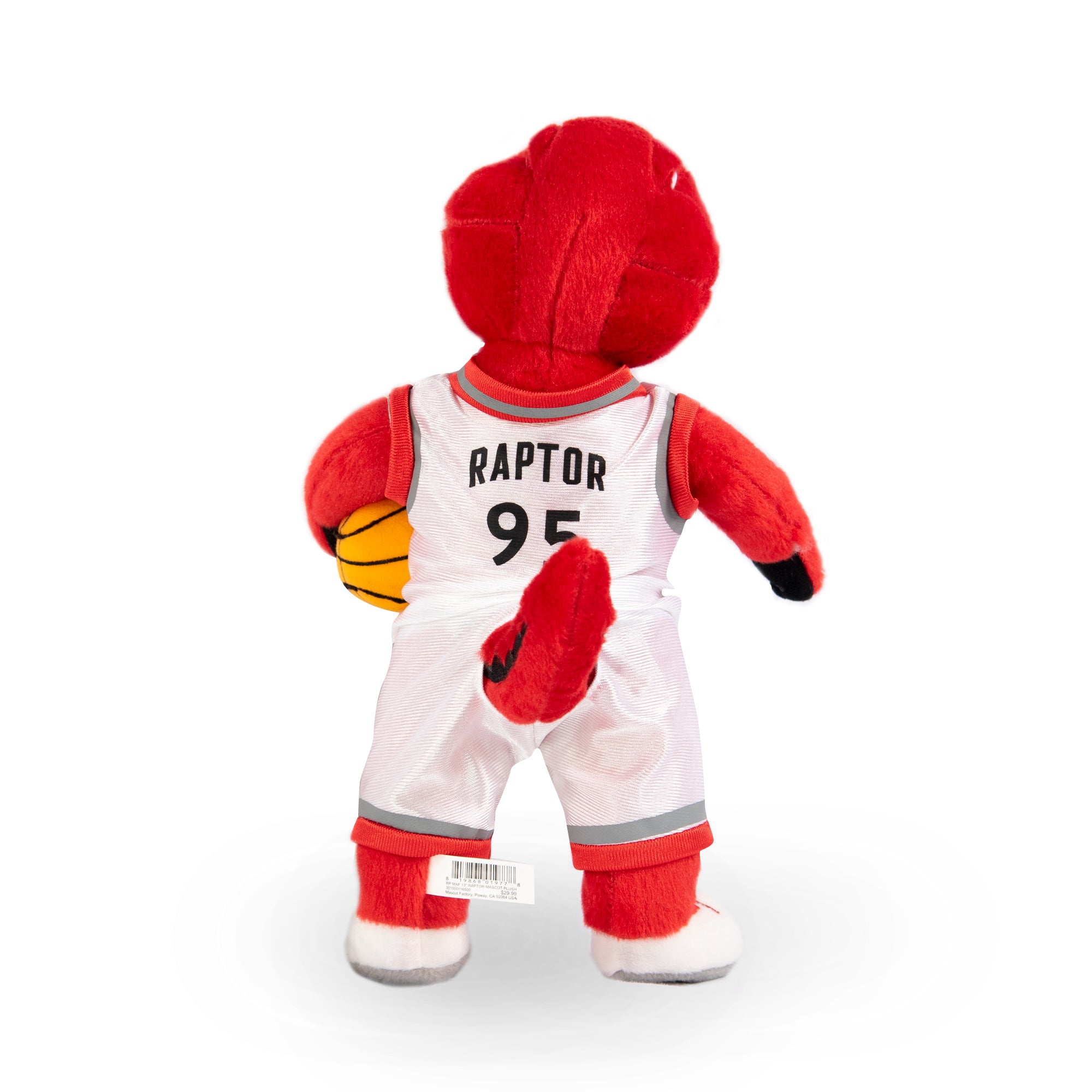 toronto raptors mascot doll