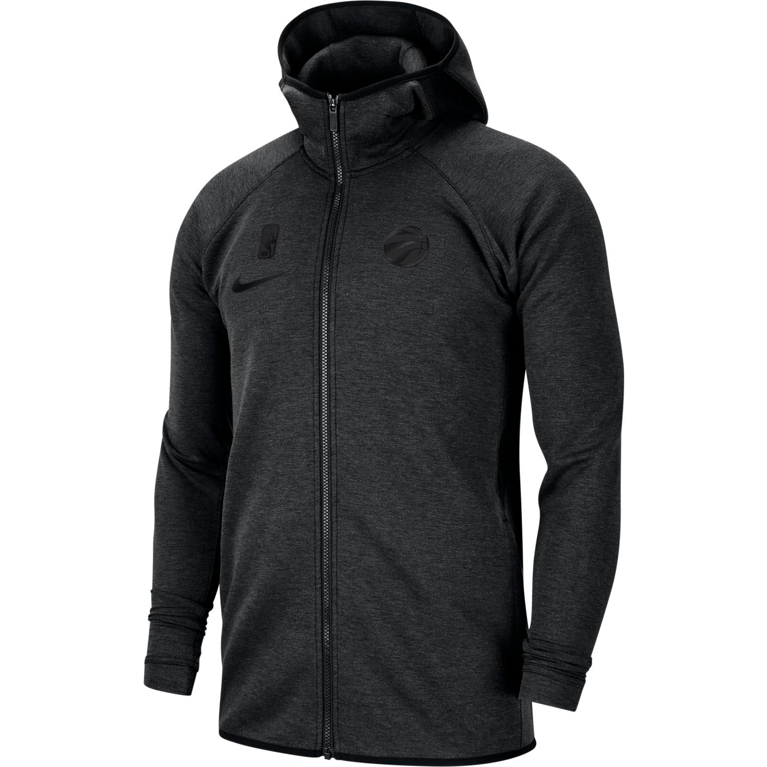 raptors nike men's showtime full zip hoody