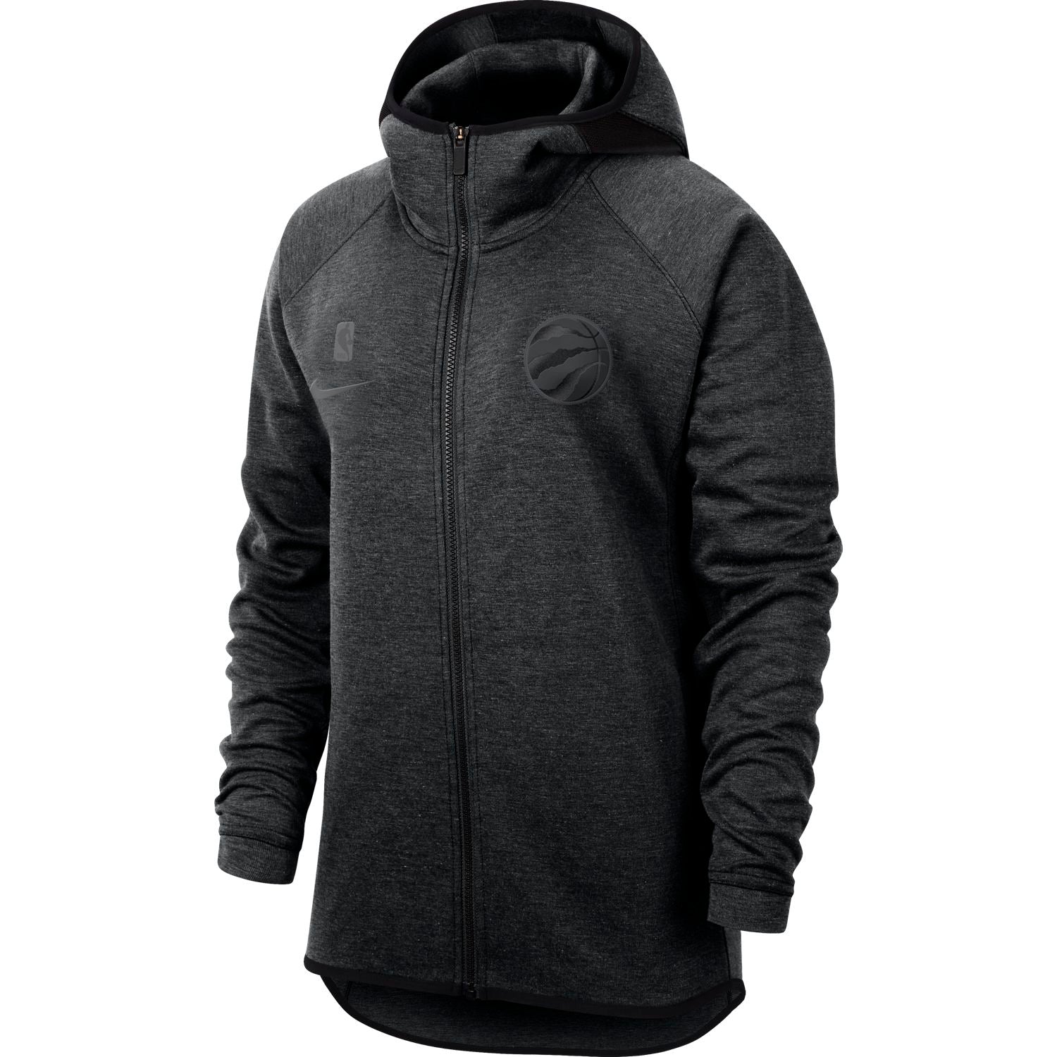 raptors nike men's showtime full zip hoody