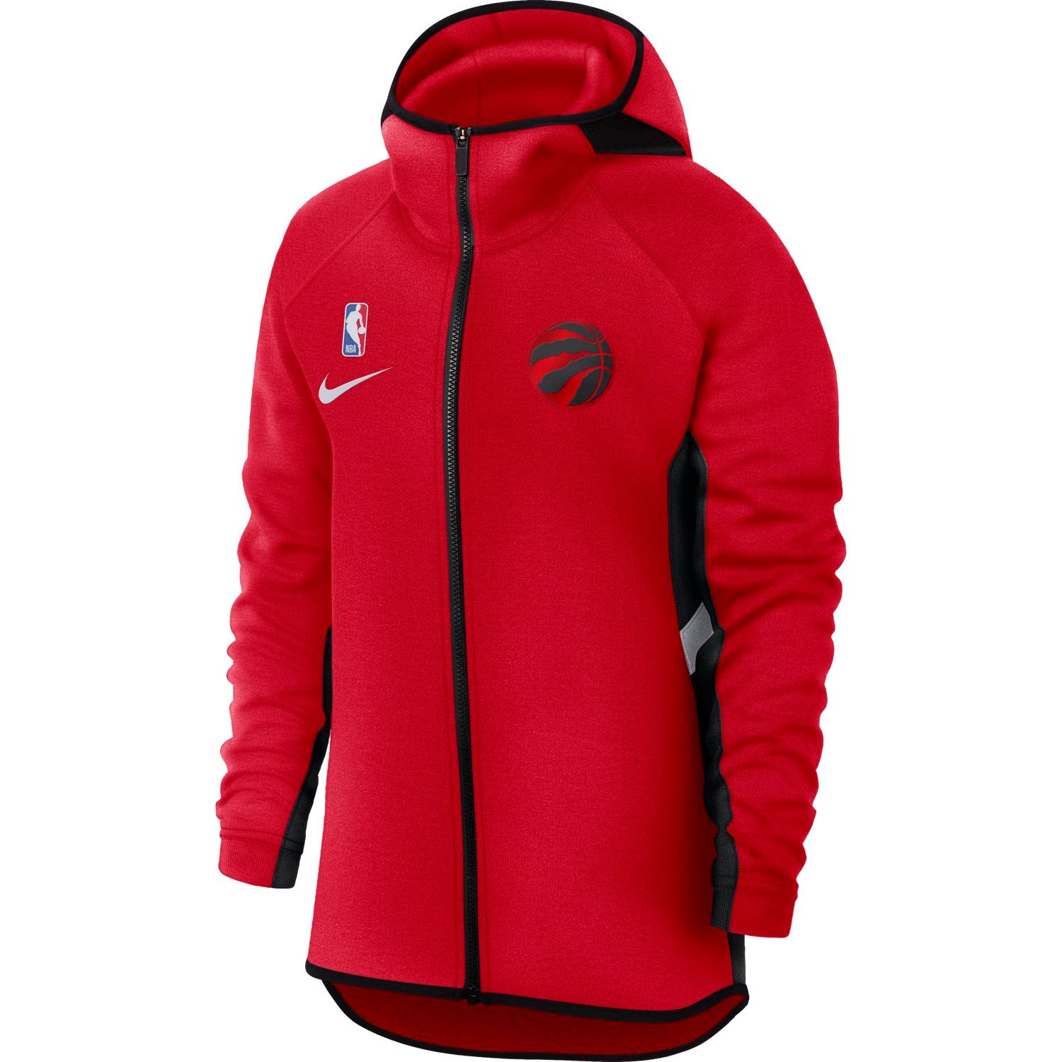 toronto raptors nike dry showtime full zip hoodie