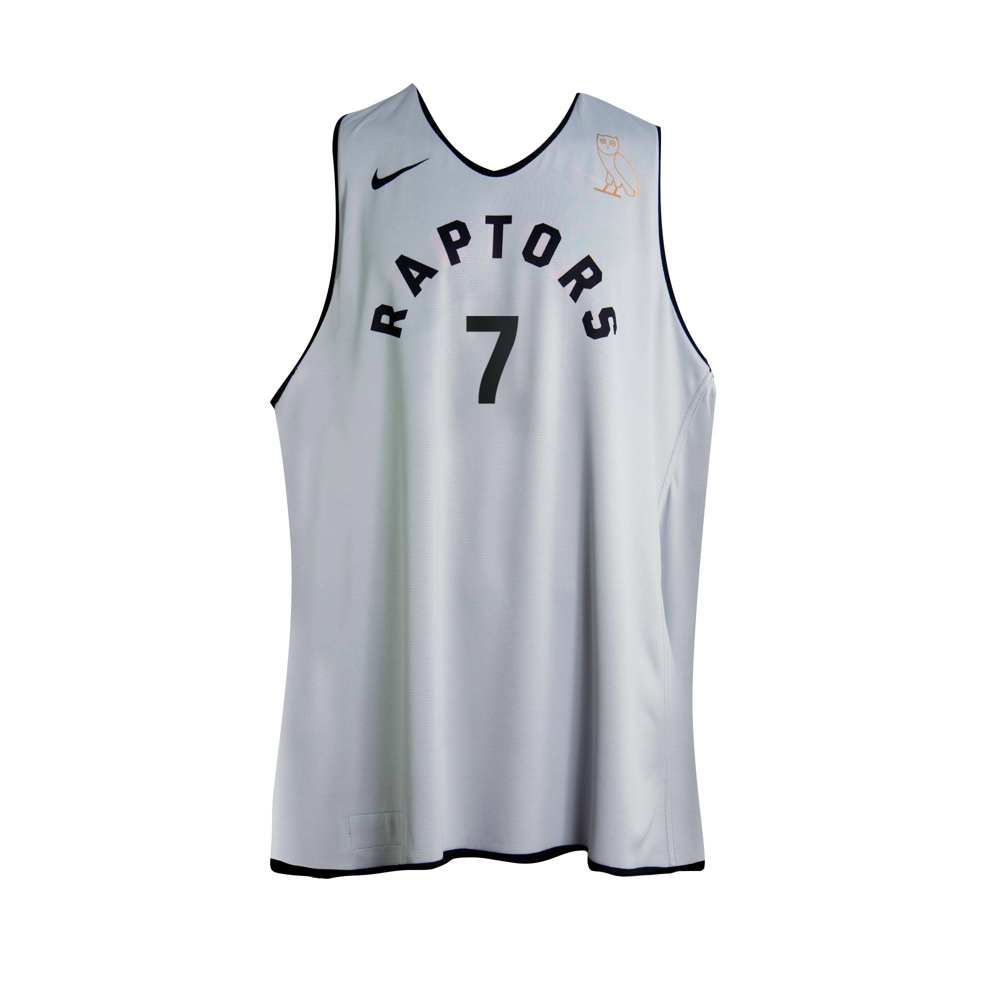 raptors ovo nike men's reversible practice jersey