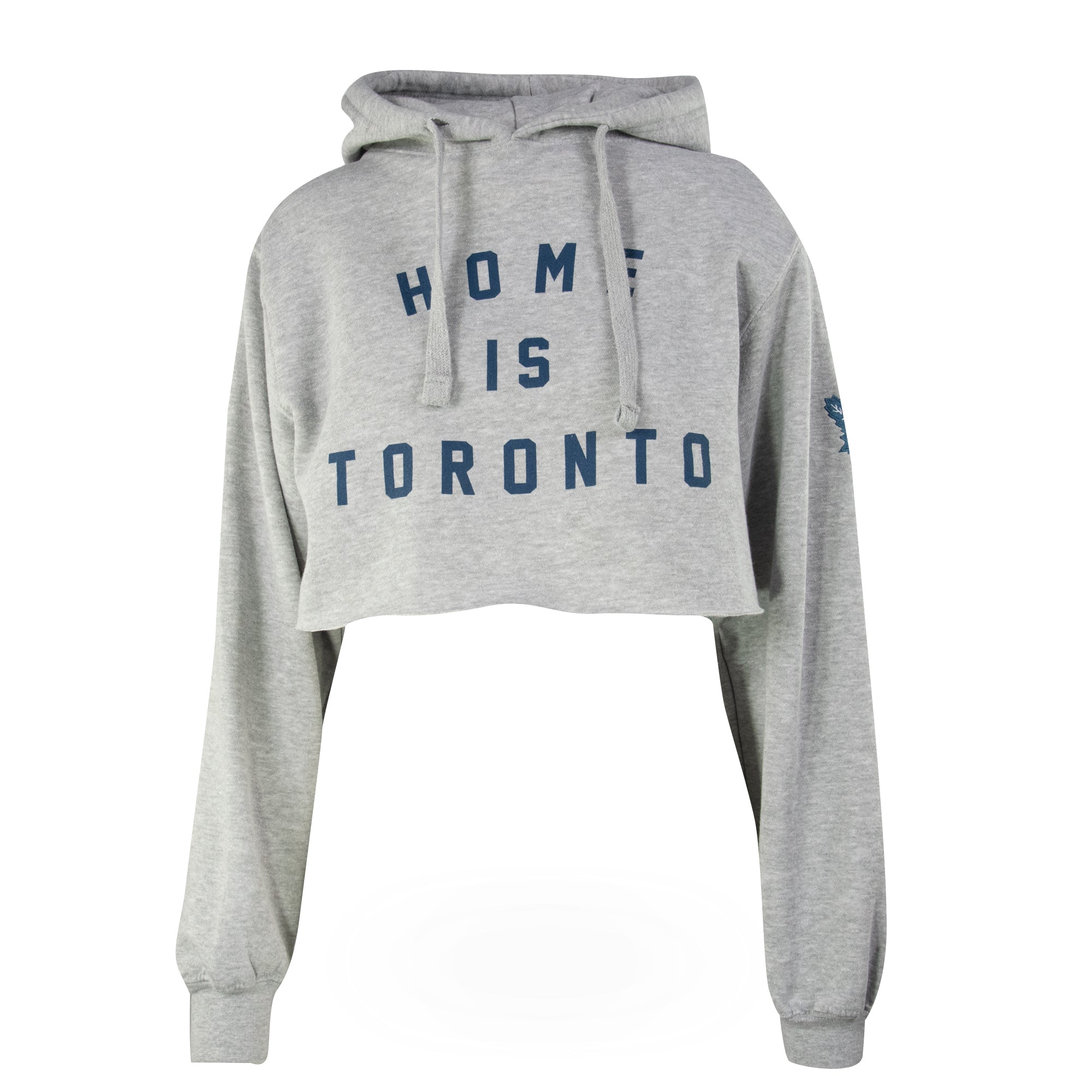 raptors cropped hoodie