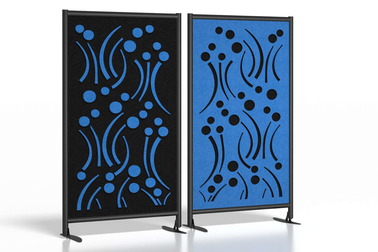 Echodeco 90% Sound Absorb Acoustic Panels and Partitions 47w x 70h