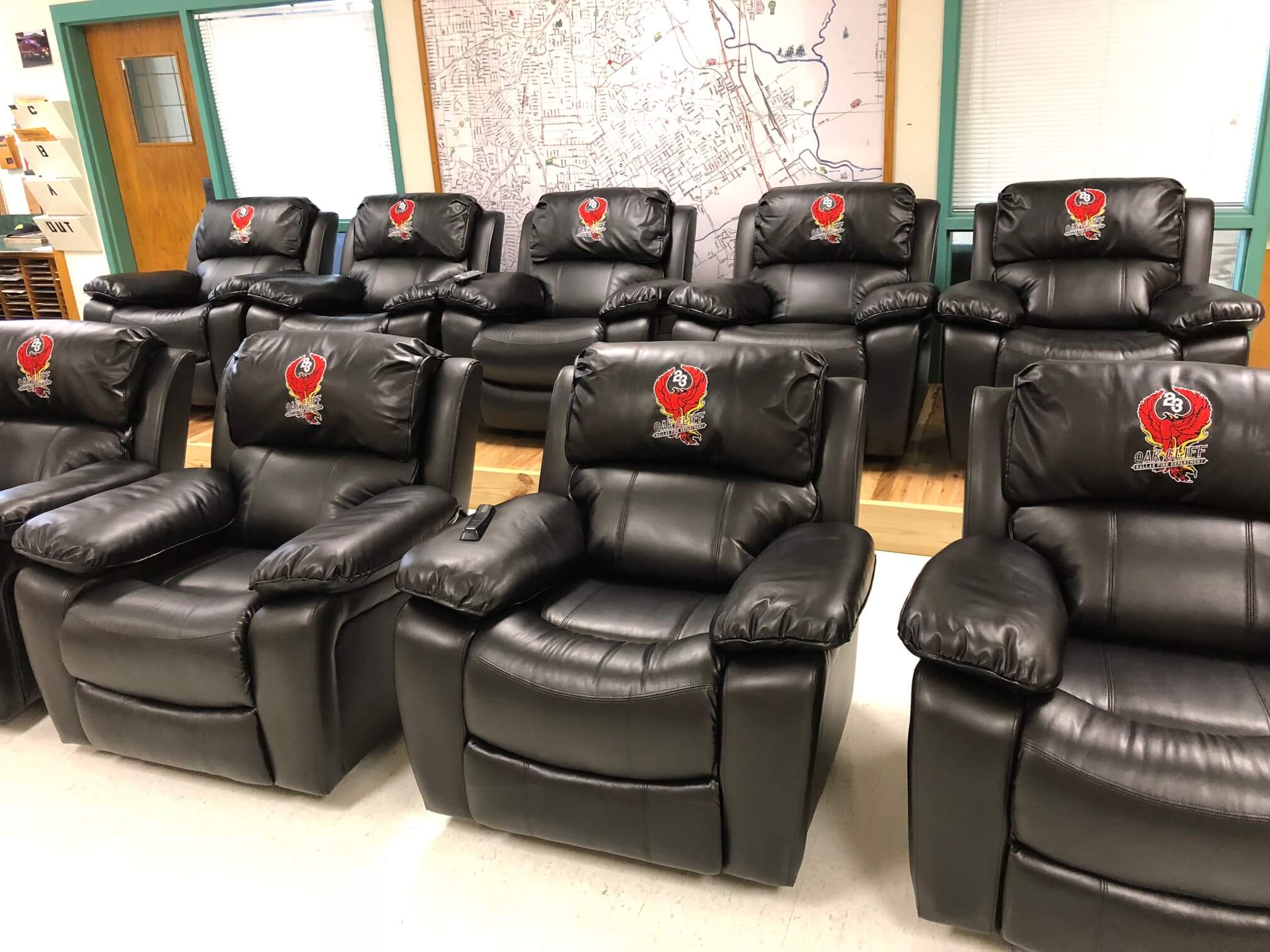 fire station dining room chairs