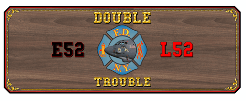 fdny e52 l52 custom logo table