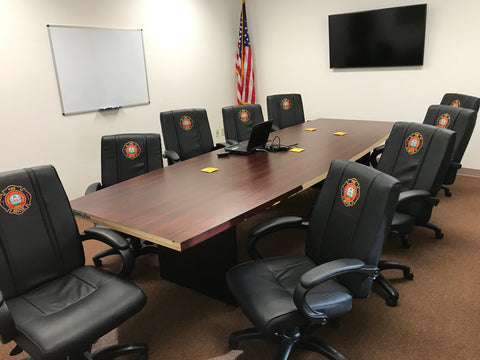 Firestation Furniture Custom Embroidered Office Chairs