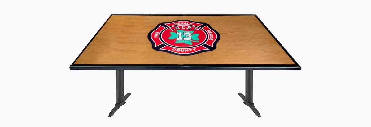 Firefighters table