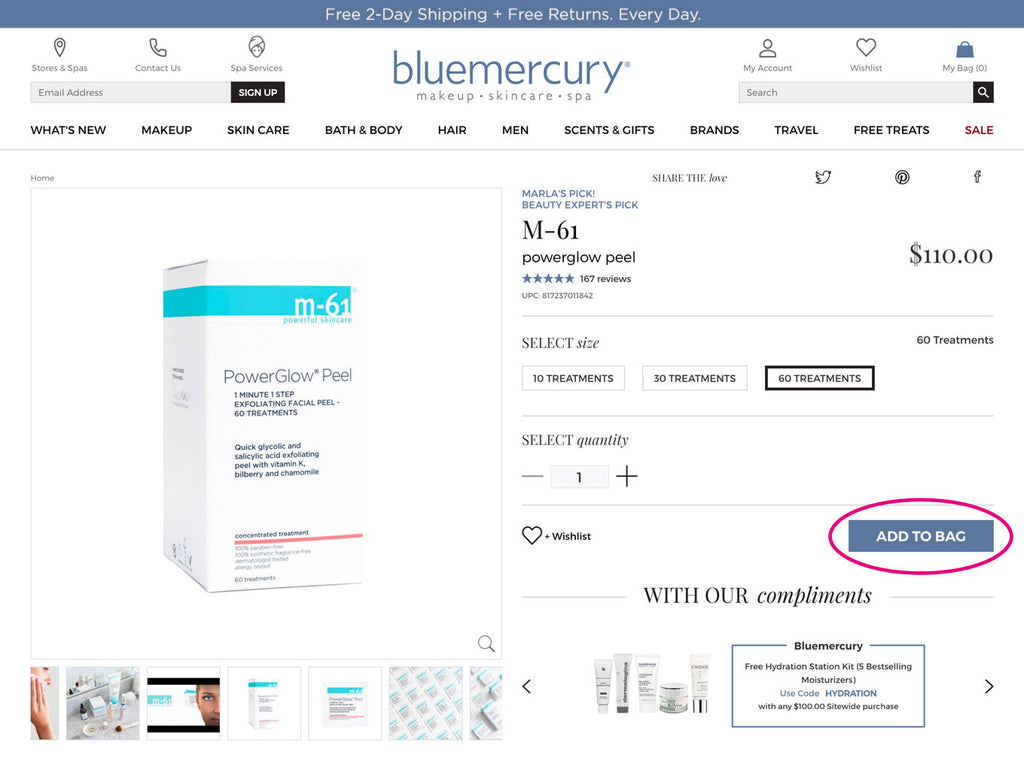 How To Redeem Discount Codes Treats Online Bluemercury - roblox upcoming promo codes