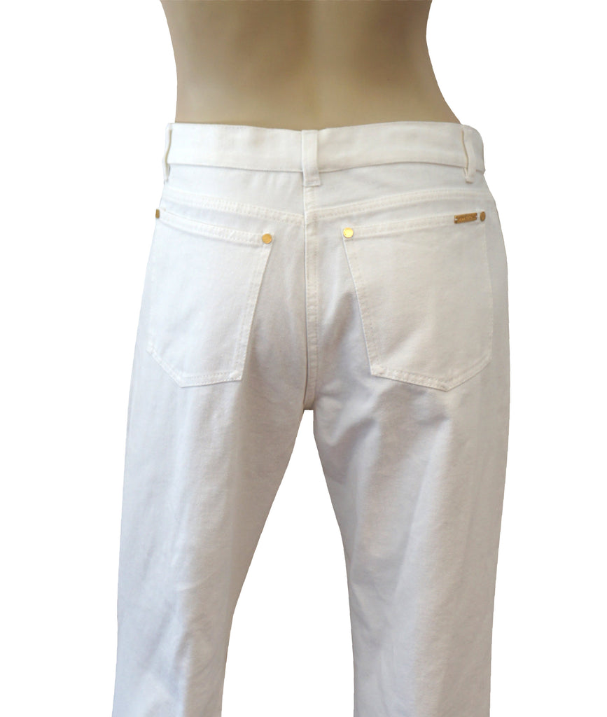 michael kors white jeans