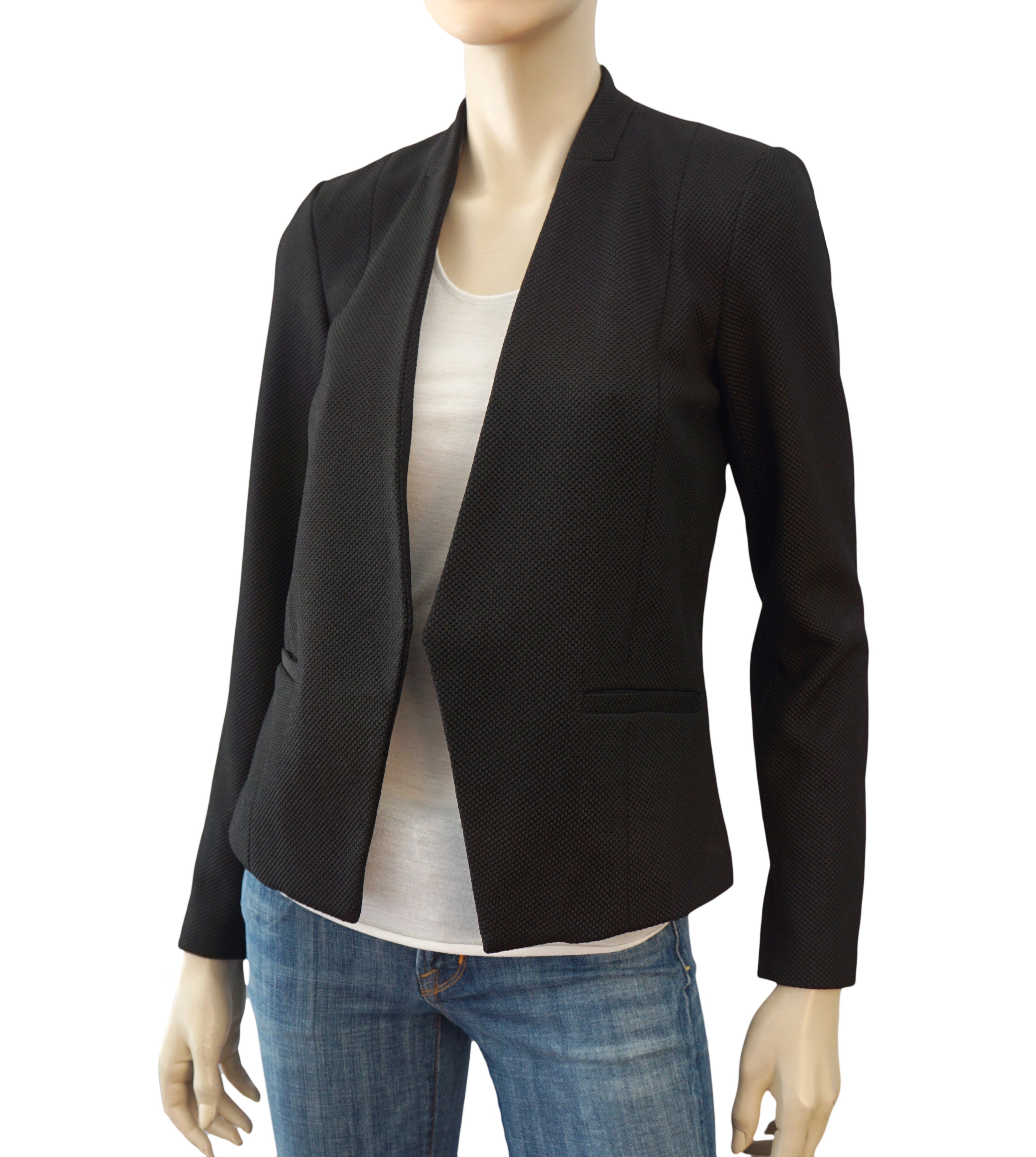 armani exchange black blazer