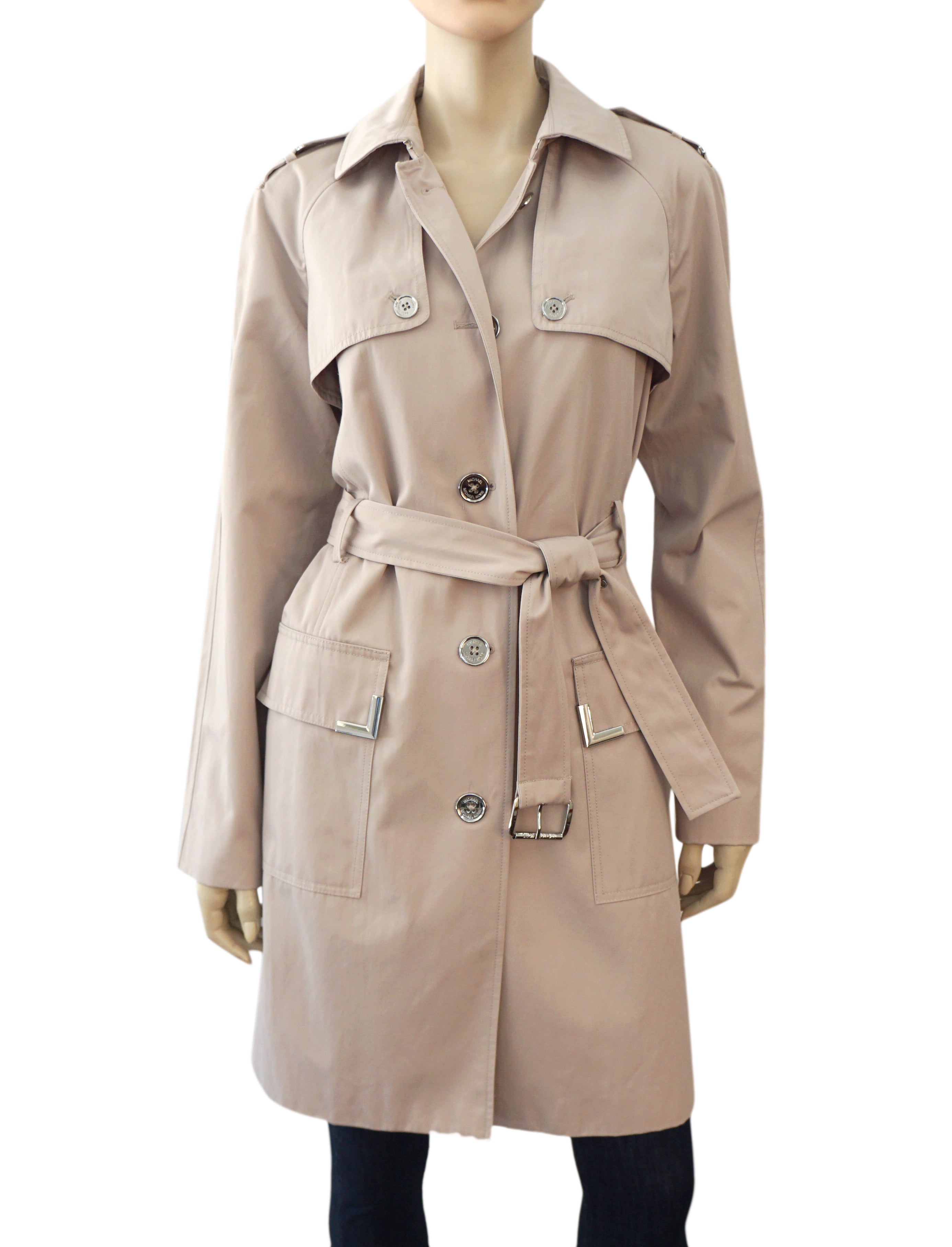 michael kors taupe coat