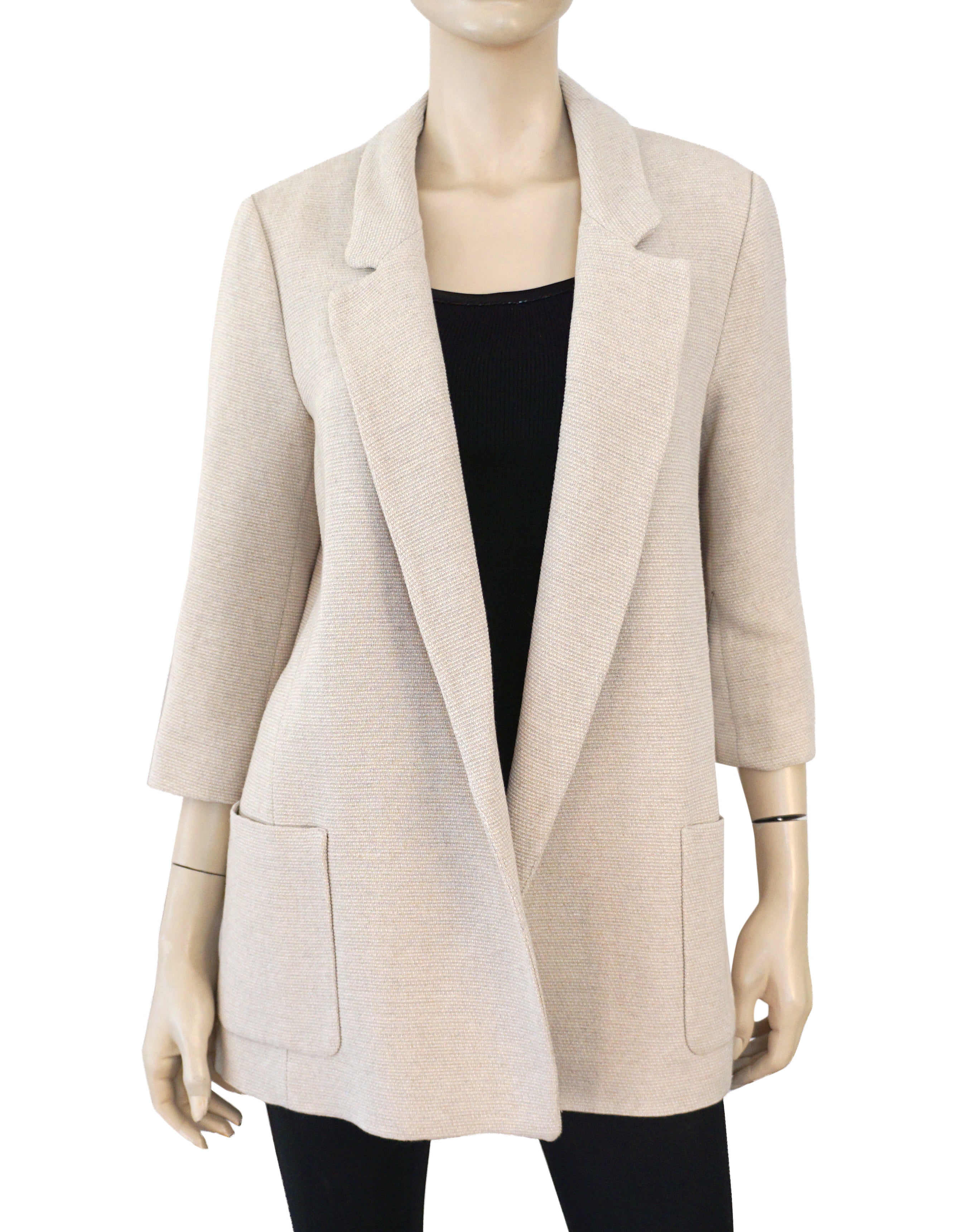 zara long blazer