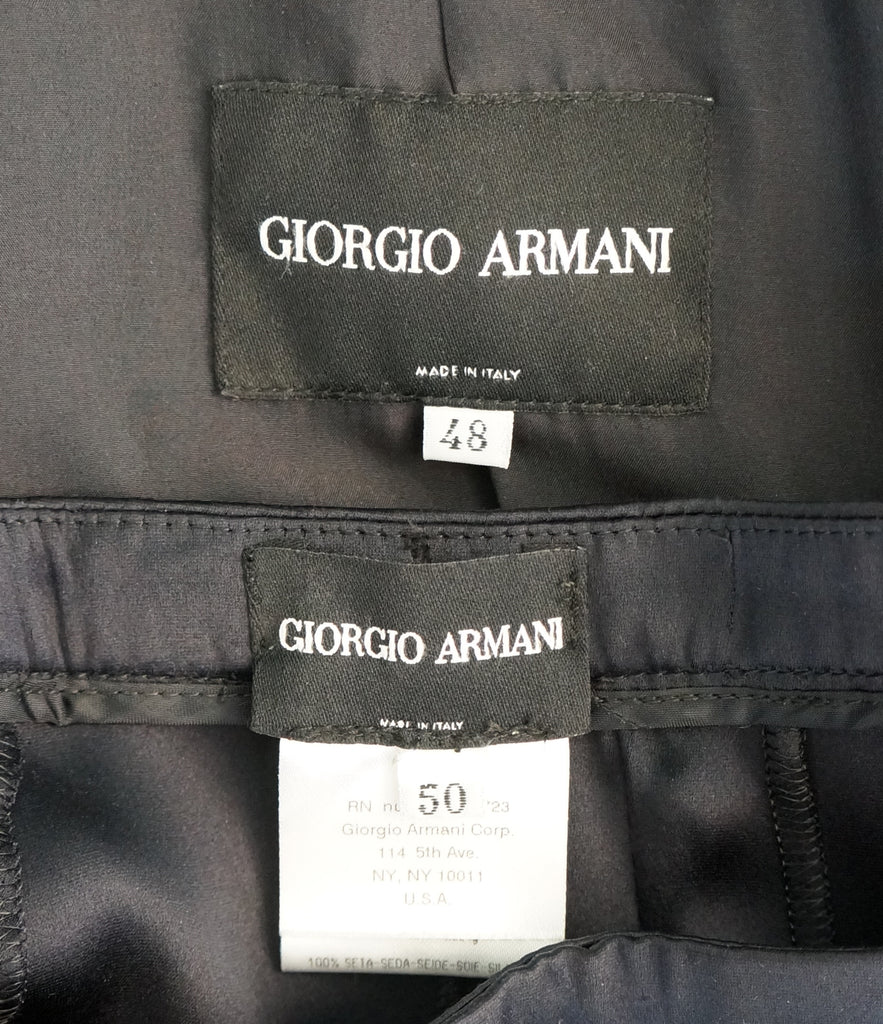 Giorgio Armani Black Label Suit - Labels Ideas 2019