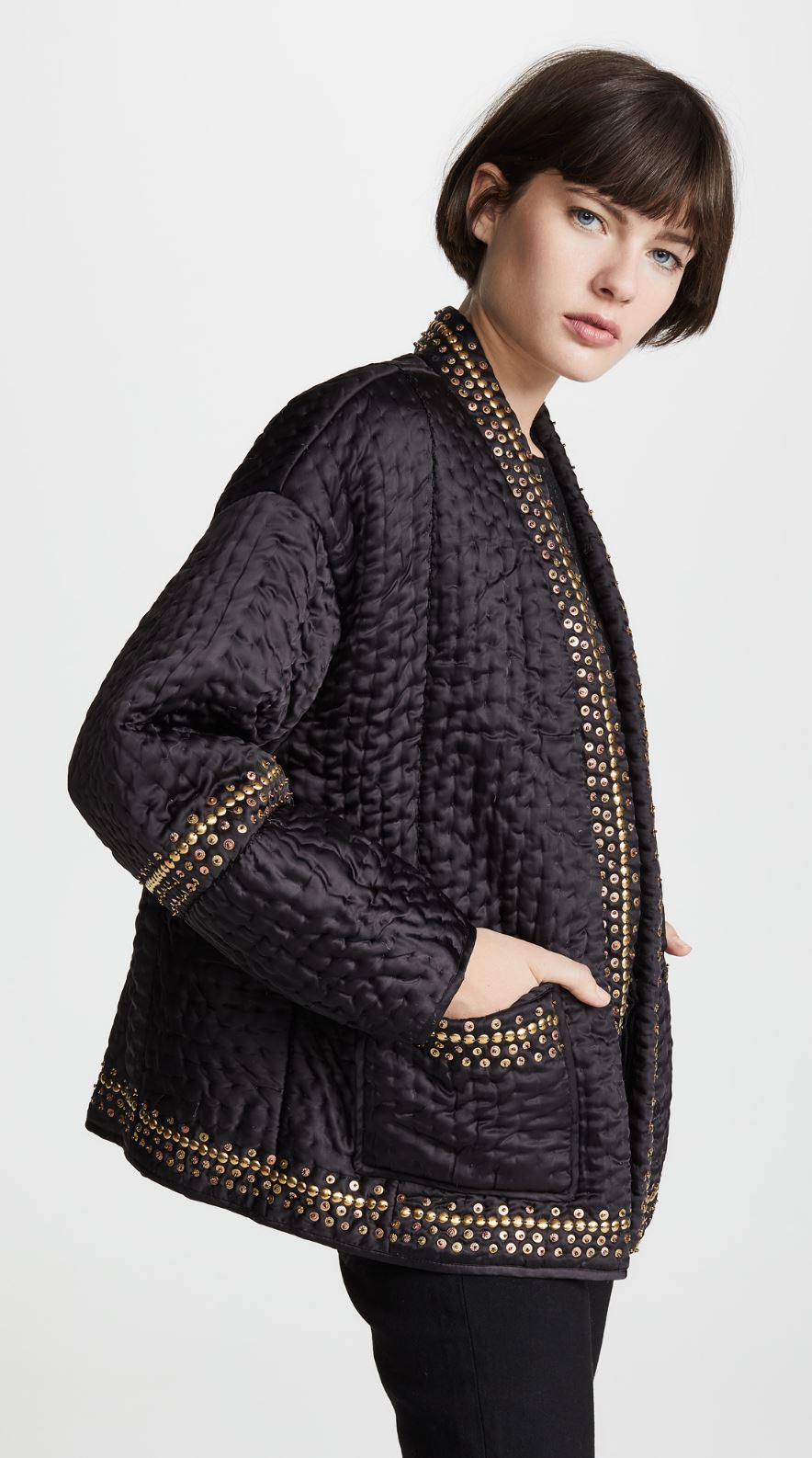 ulla johnson quilted jacket