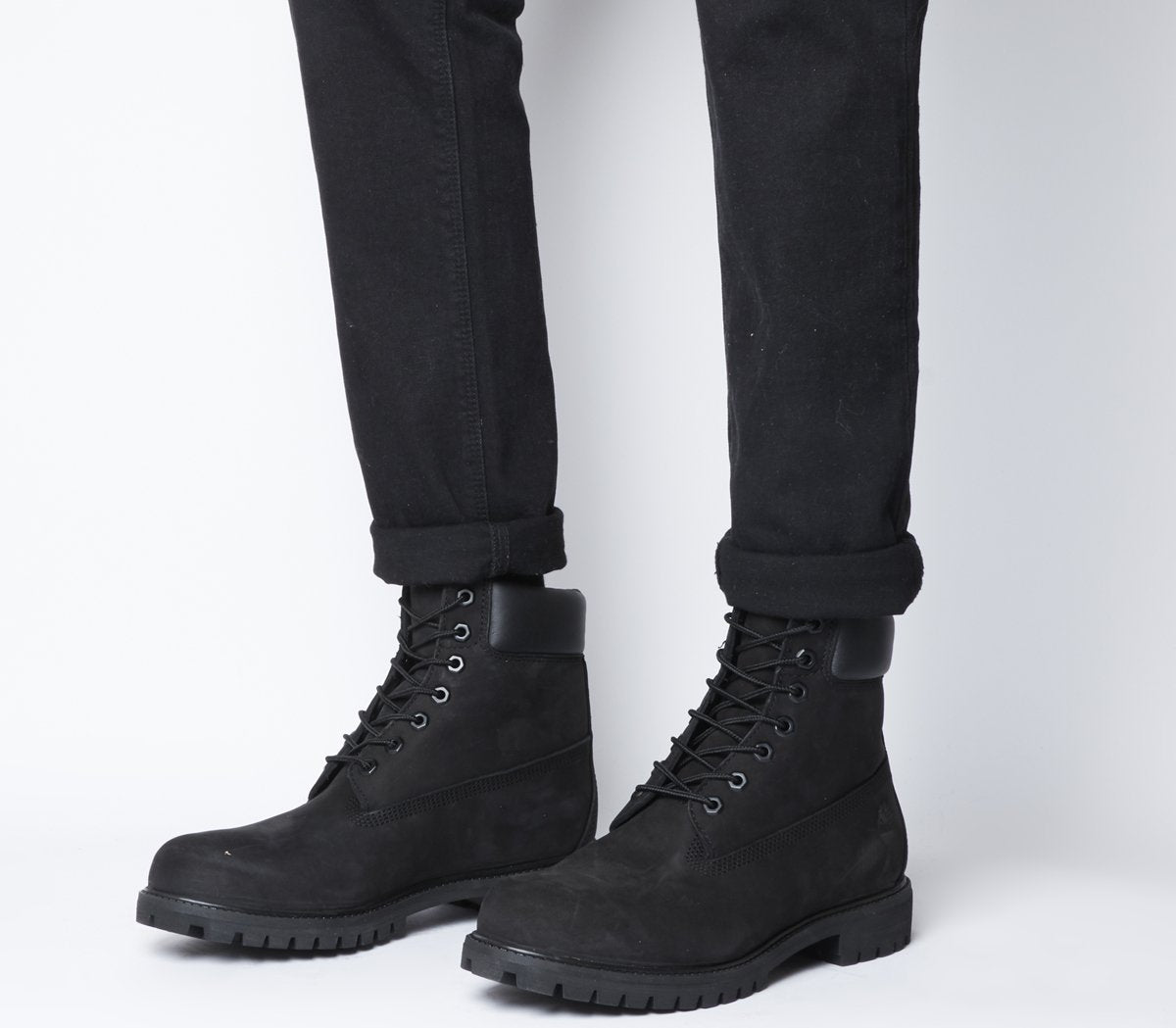 black timber boots