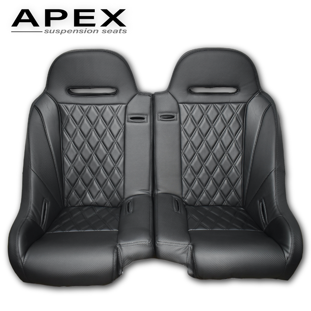 Apex Front Rear Split Bench Seat Aces Racing