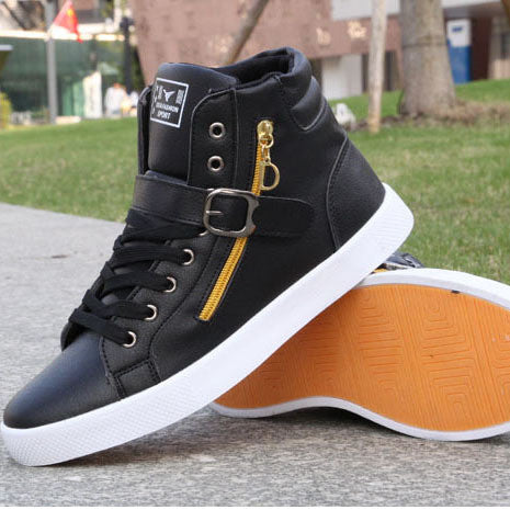 men's casual shoes with zipper