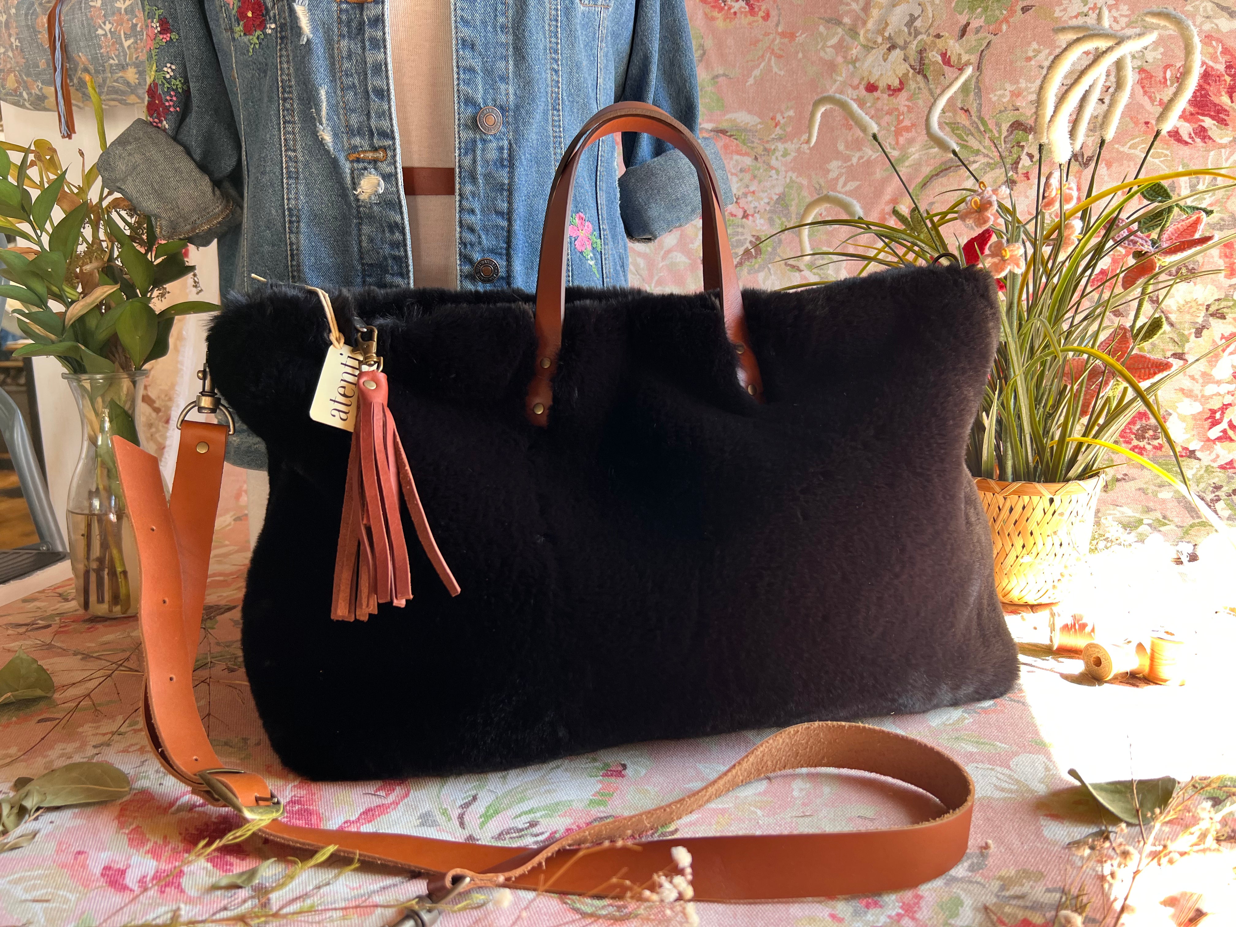 Midnight Mink Buddy Bag