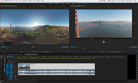 Adobe Premiere VR Capable