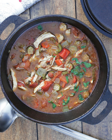 paleo by season okra stew