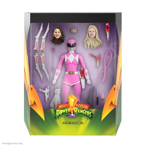 Power Rangers - Super7 - Ultimates Mighty Morphin Pink Ranger - TRG Toys & Collectibles