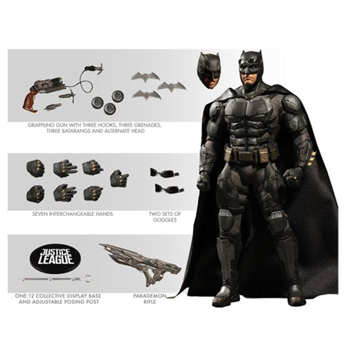 mezco one 12 batman tactical suit