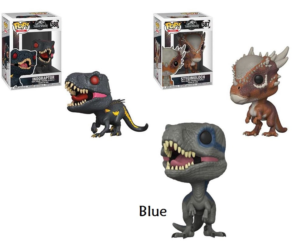 funko pop jurassic world blue