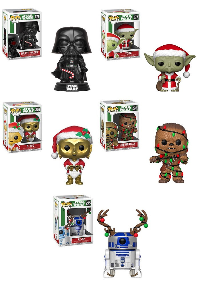 star wars holiday funko pop