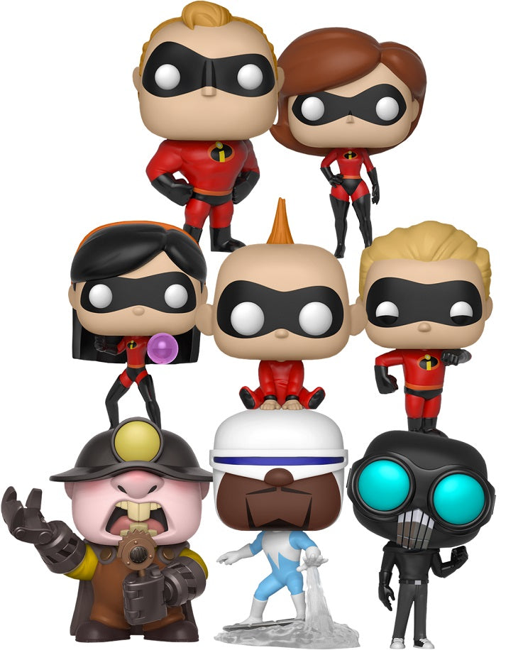 incredibles 2 funko pop