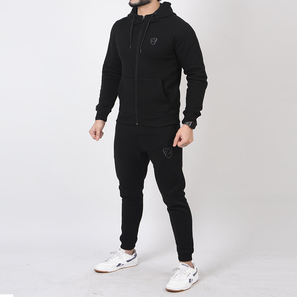 All Black Fleece Tracksuit