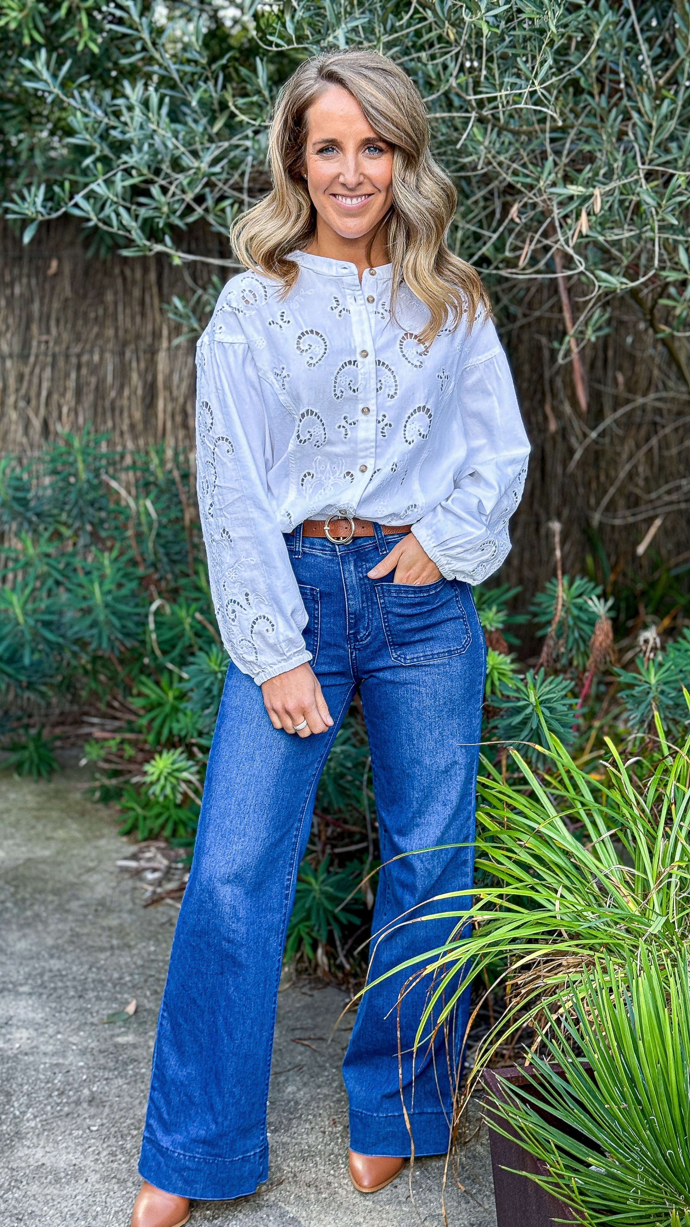 Marlow Blouse - Vintage White