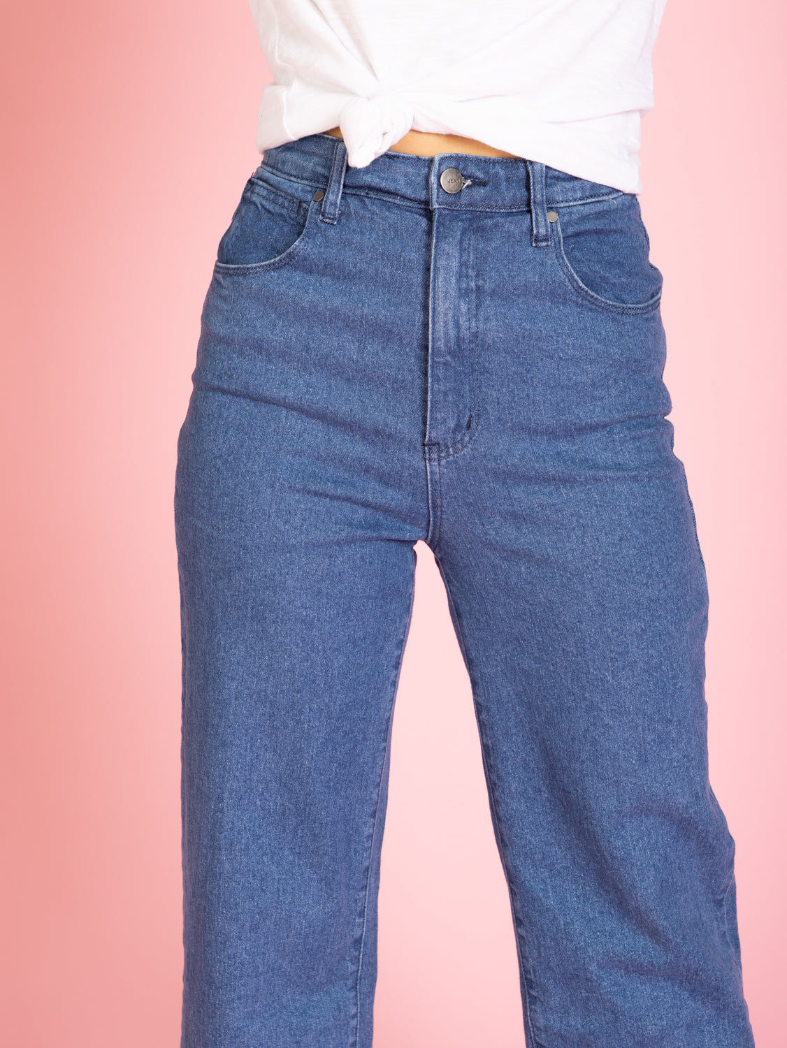 EMMA Wide Leg Jean -Vintage Denim
