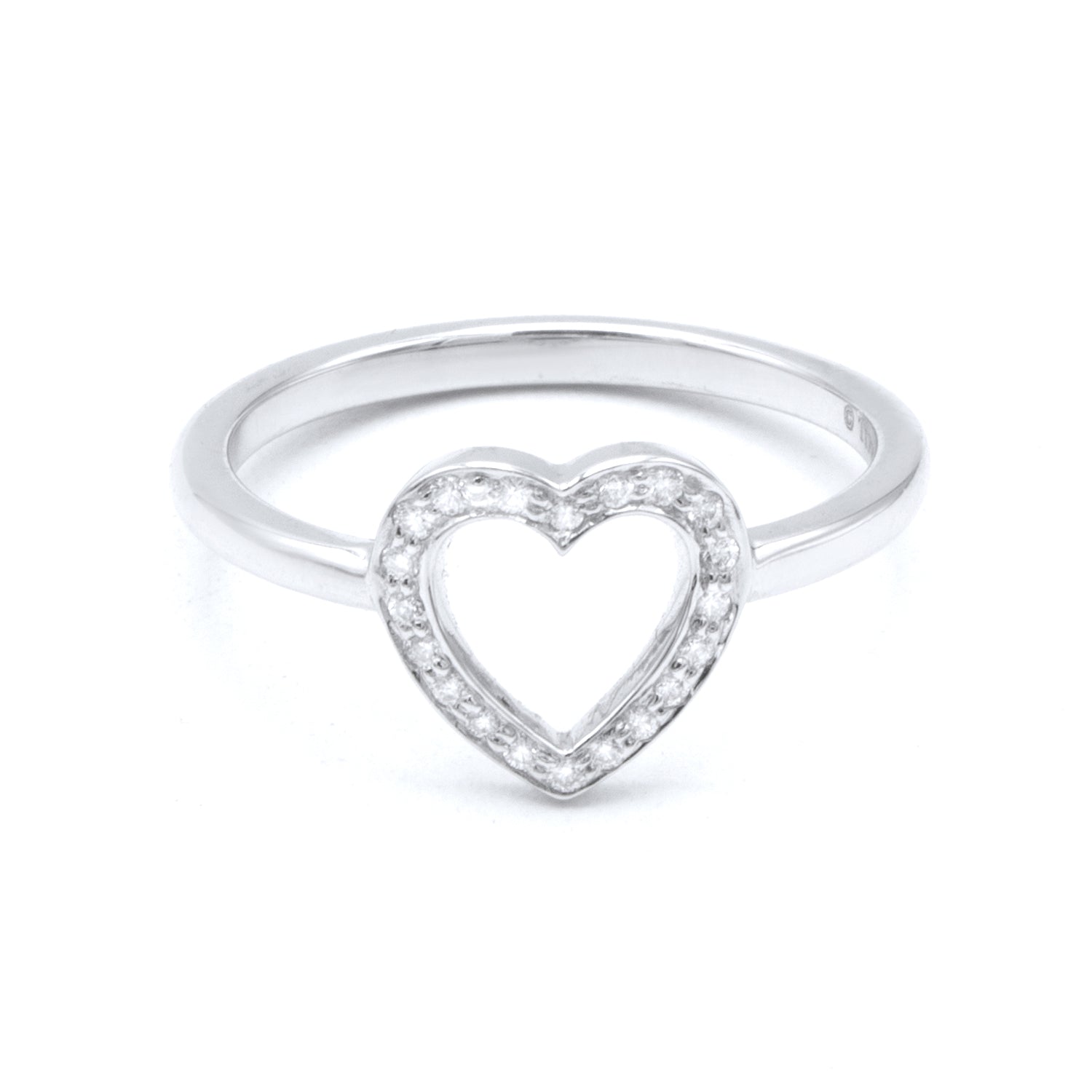 Tiffany Heart platinium ring – Luxe & Em