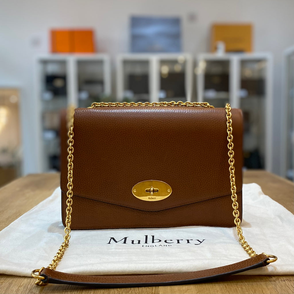 海外花系 極美品 マルベリー Mulberry レイトン ショルダーバッグ 3WAY