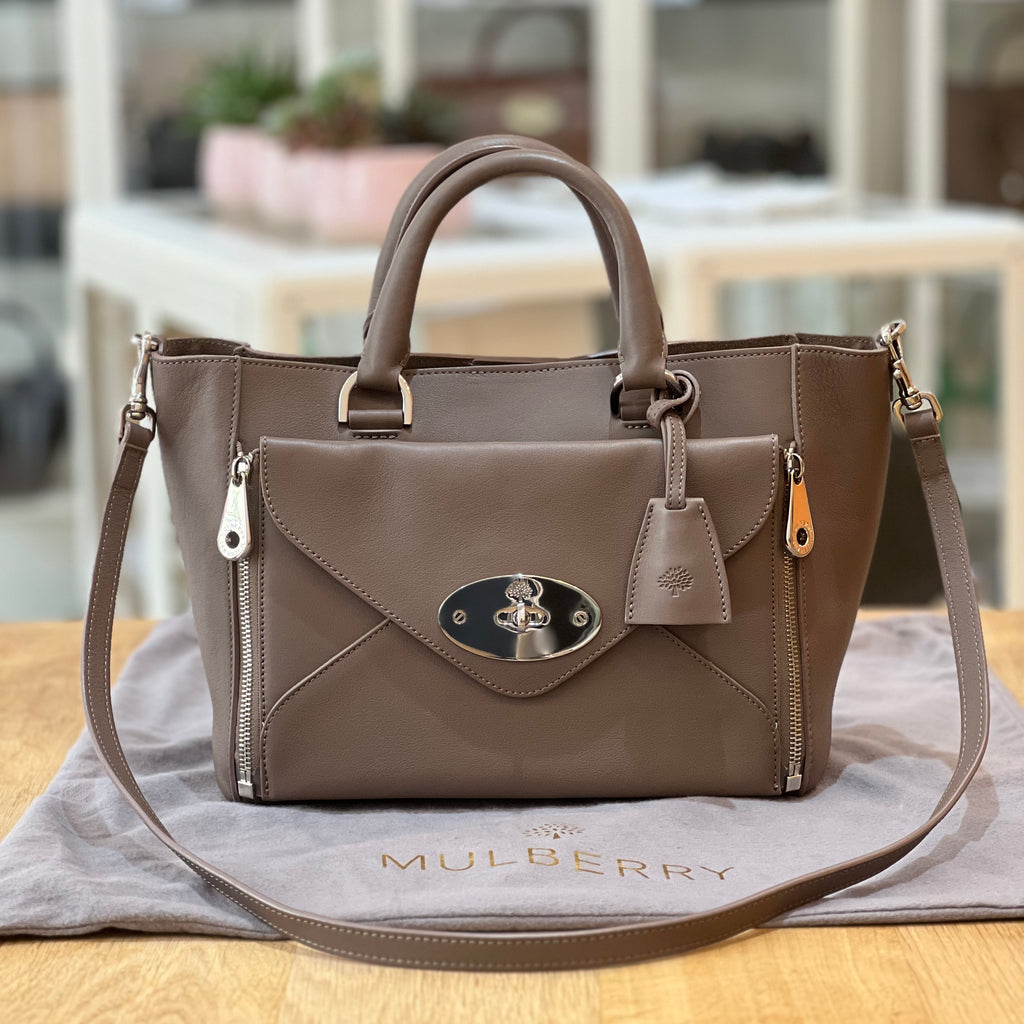 はるハルバック財布【希少✨】MULBERRY ハンドバッグ　デルレイ