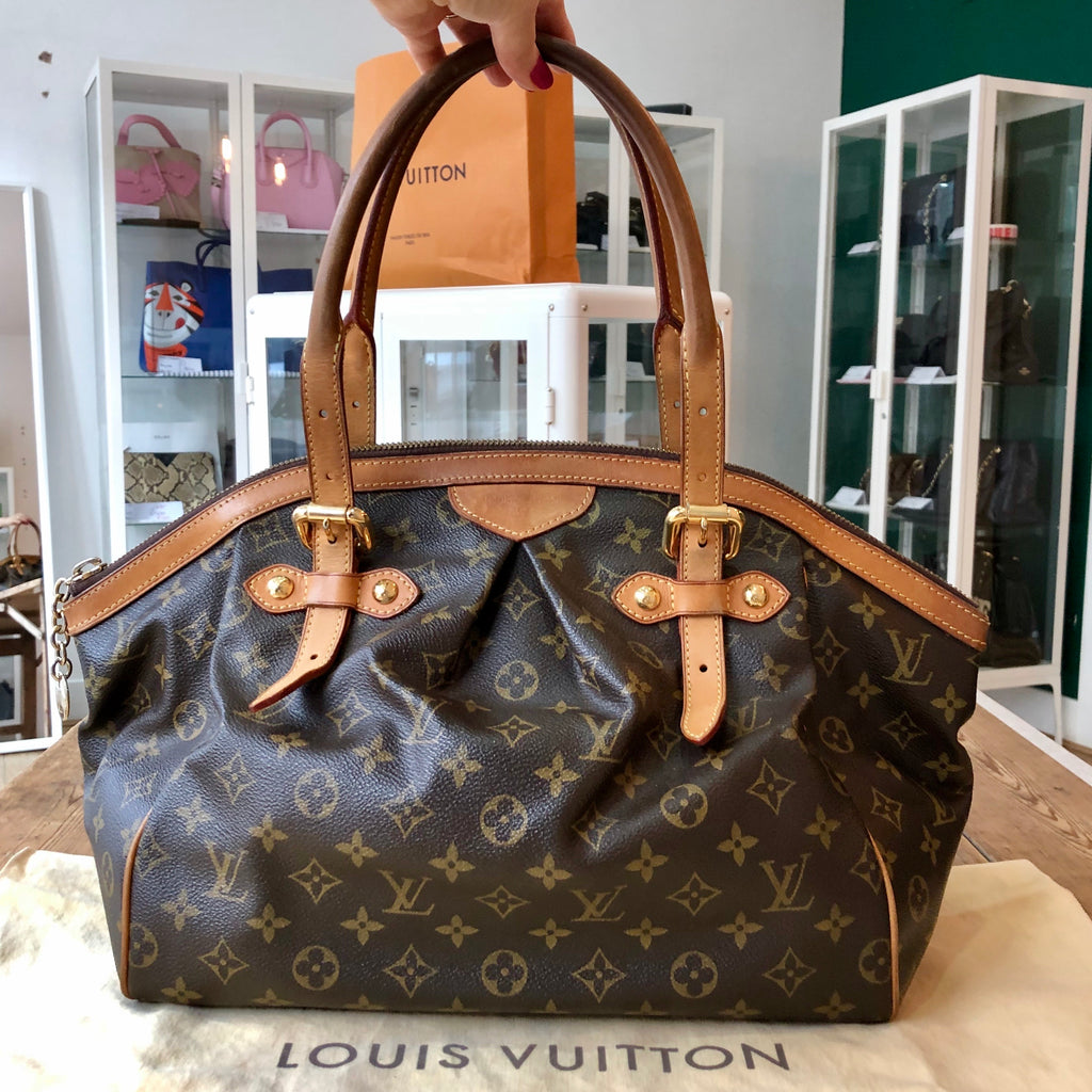 Louis Vuitton 2010 Pre-Owned Monogram Tivoli GM Tote Bag - Brown