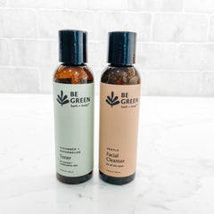 Natural Skincare Cleanser and Toner Gift Set