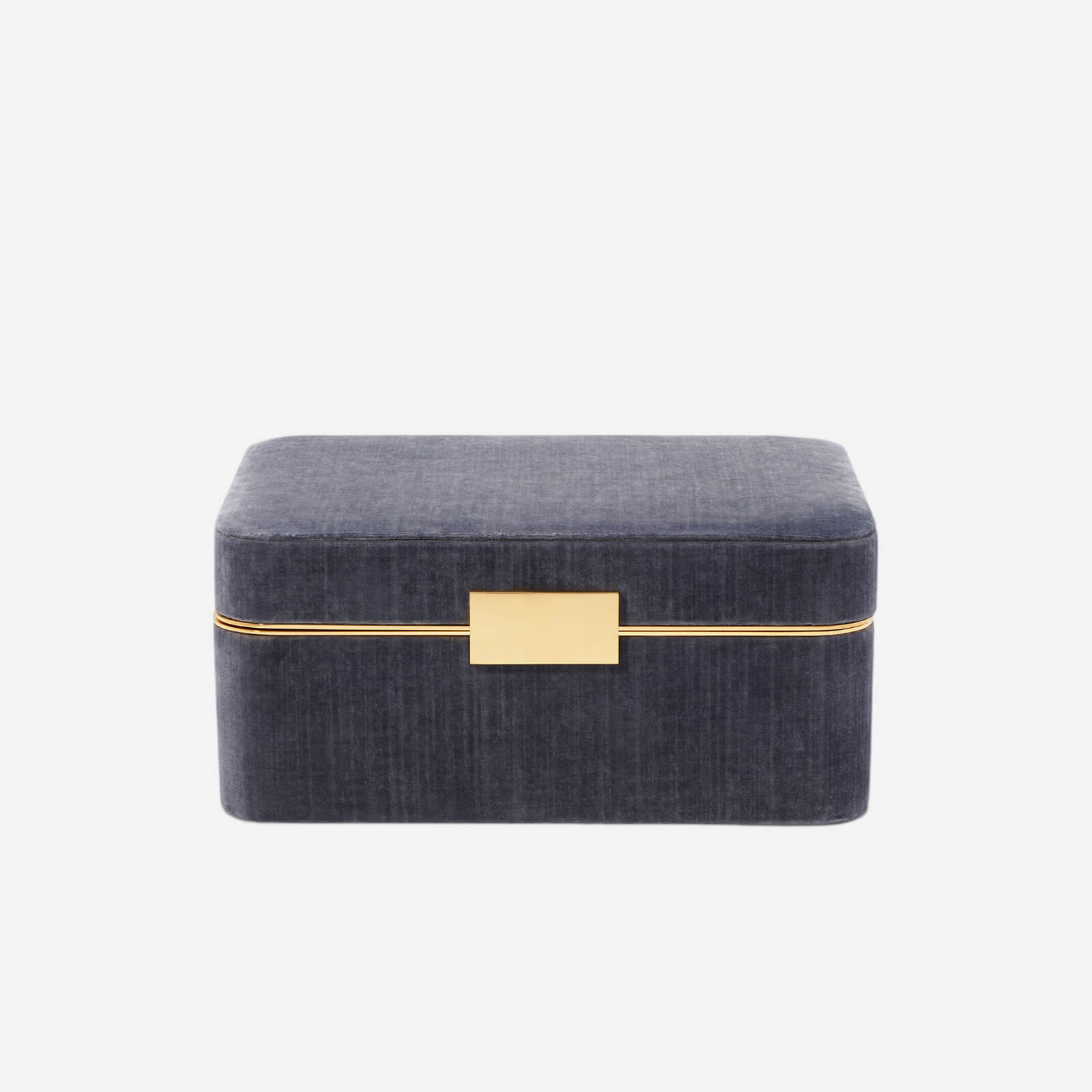 Bonadea Aerin Beauvais Velvet Jewellery Box Moss