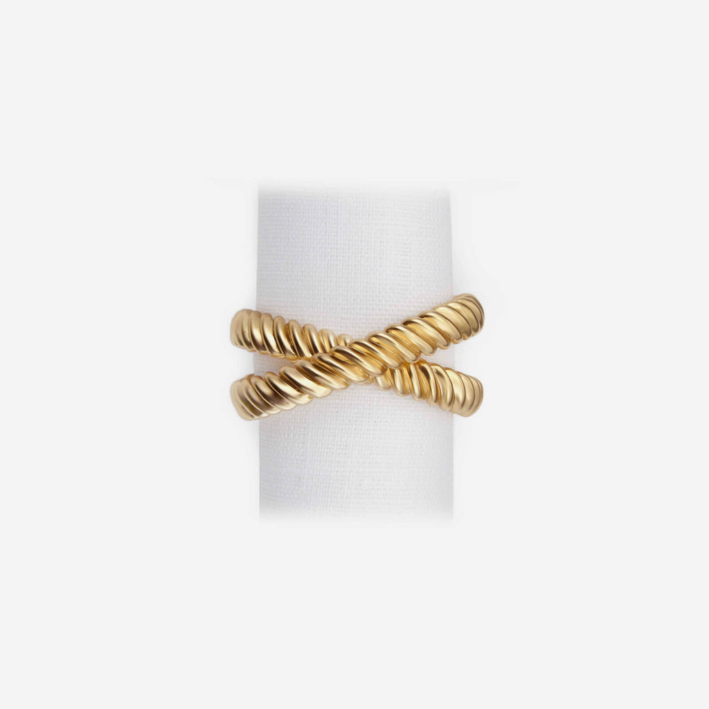 gold napkin rings in bulk