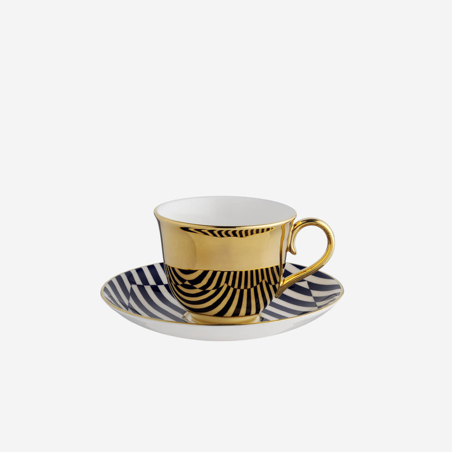 DUNCAN BQ SM TEA CUP AND SAUCER