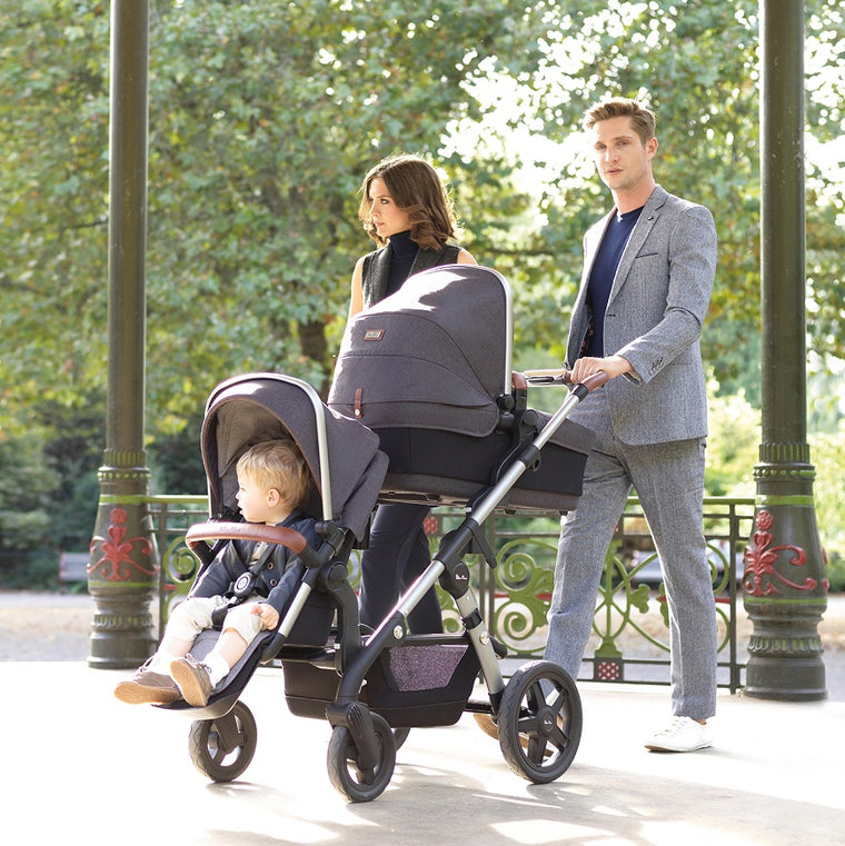 silver cross tandem double buggy