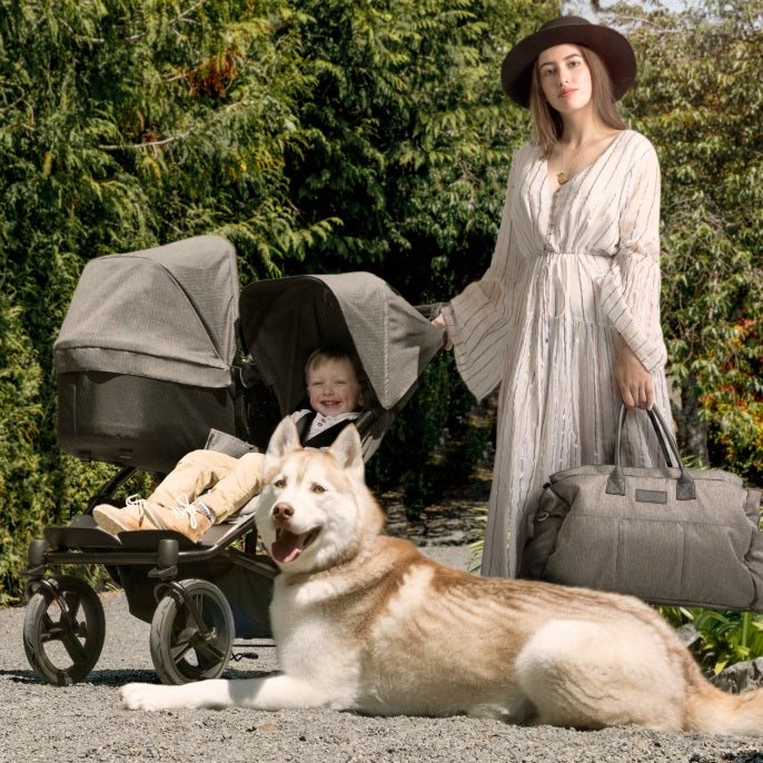 mountain buggy duet luxury herringbone double stroller 2019