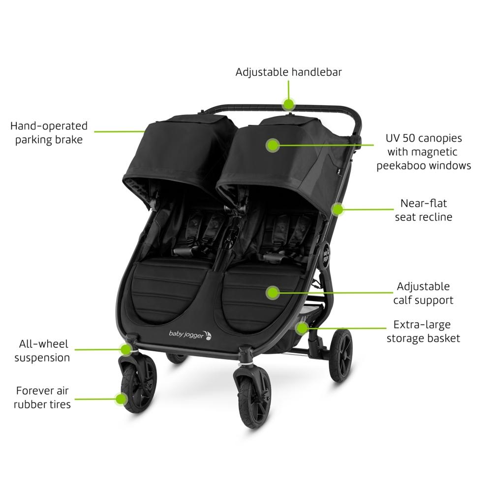 city mini double stroller travel bag